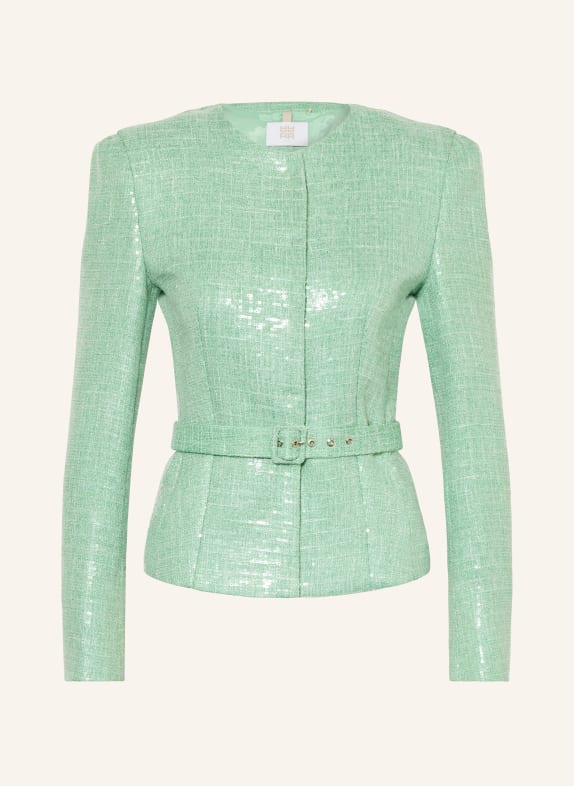 RIANI Blazer met pailletten MINT