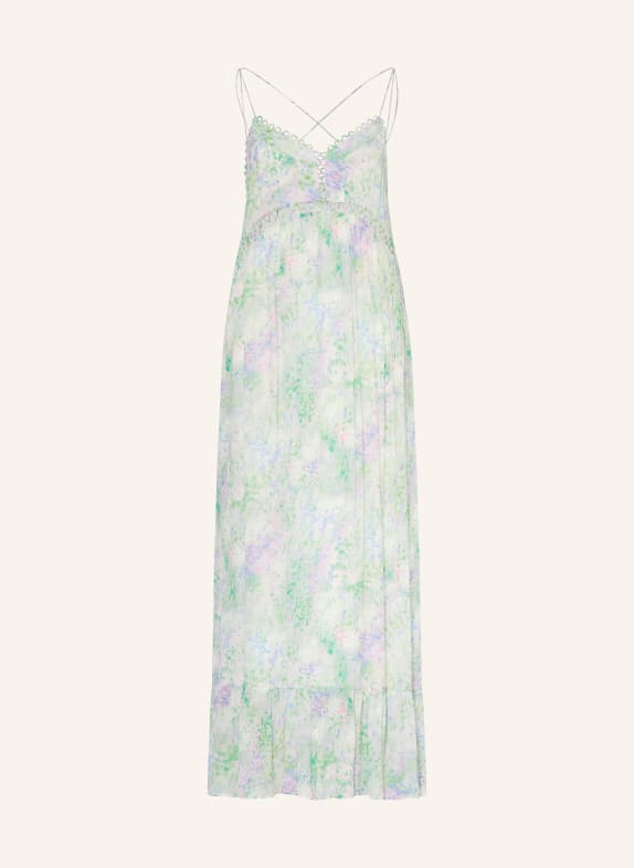 RIANI dress GREEN / PURPLE / BLUE