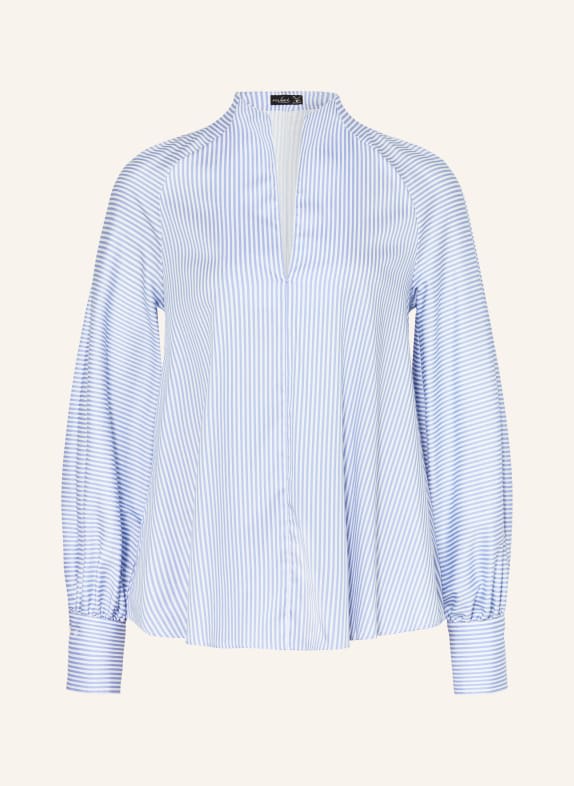 van Laack Blusenshirt VL-ANANI-SGSV BLAU / WEISS