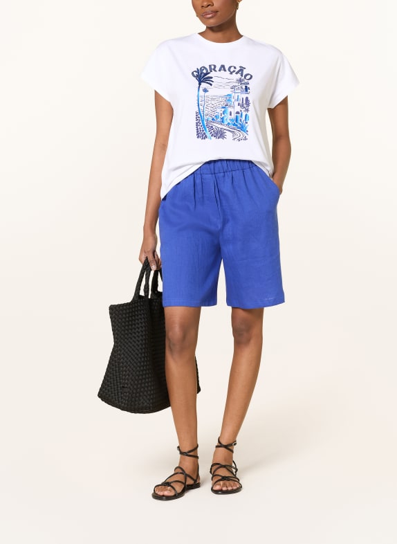 darling harbour T-Shirt mit Schmucksteinen WHITE