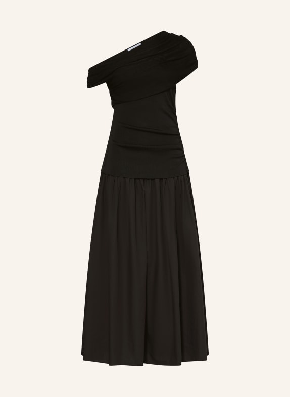 self-portrait Strickkleid SCHWARZ