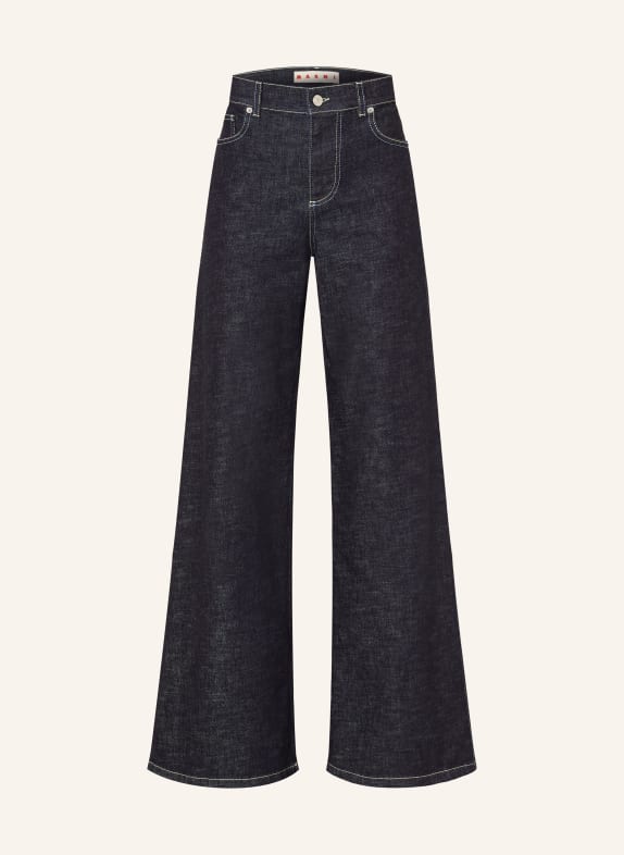MARNI Wide-leg jeans WSB99 BLUBLACK