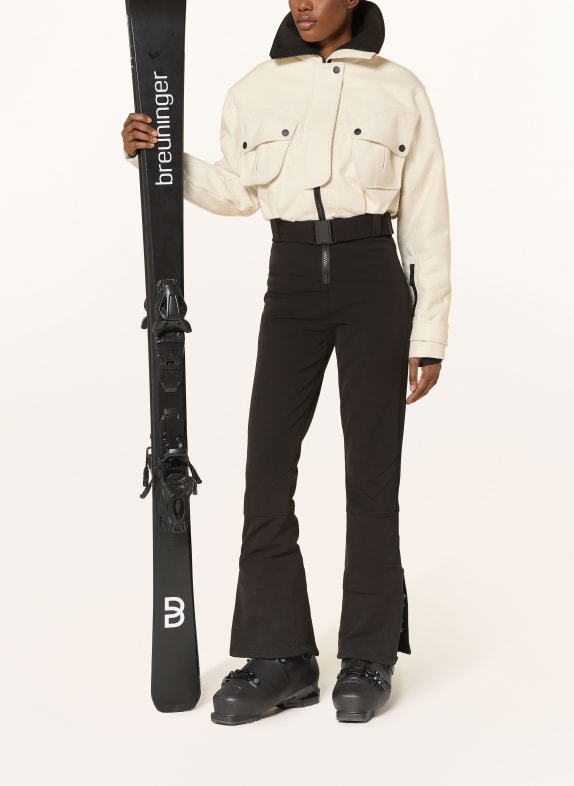 CORDOVA Ski-overall TELLURIDE ECRU / ZWART