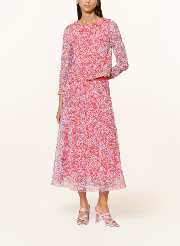 Smith & Soul Mesh-rok ROOD / PAARS / WIT