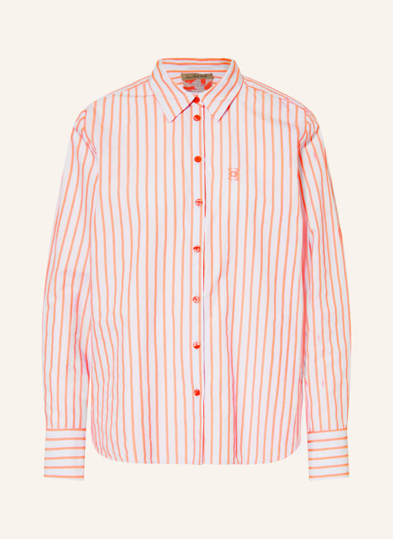 Smith & Soul Hemdbluse HELLGRAU / NEONPINK