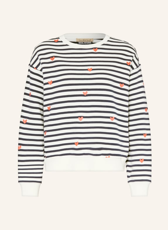 Smith & Soul sweatshirt DARK BLUE / CREAM
