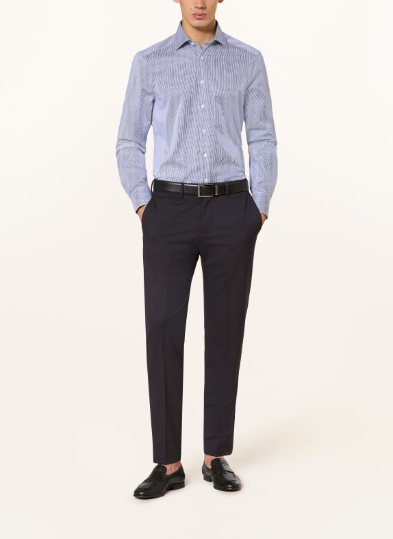 Stenströms Overhemd Slim Fit BLAUW / WIT