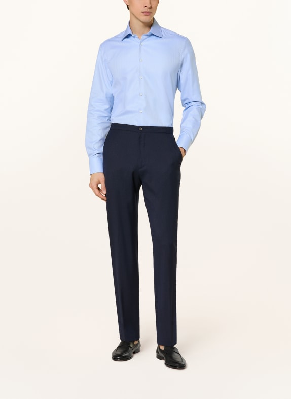 Stenströms Overhemd Classic Fit LICHTBLAUW