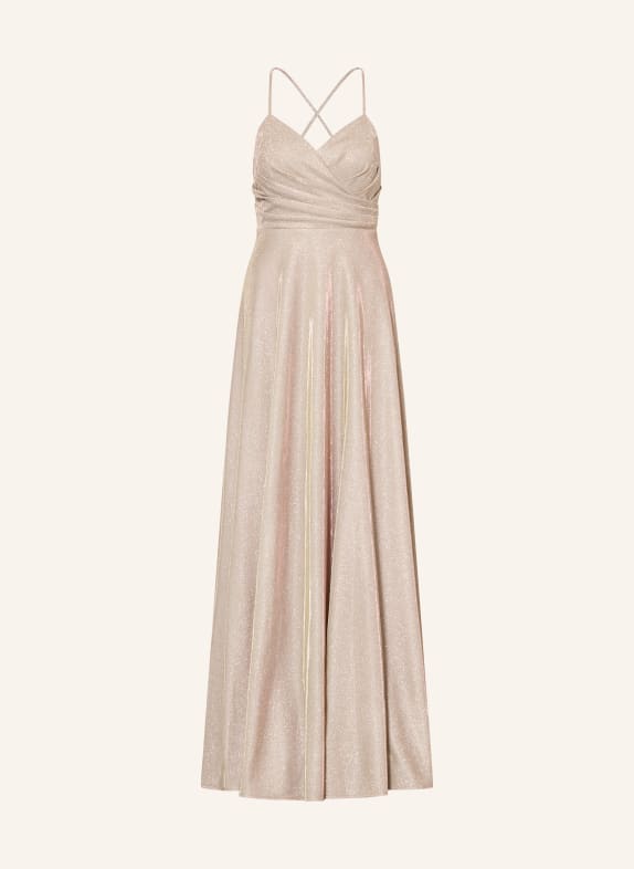 Hey Kyla Evening gown with glitter thread GOLD / SILVER