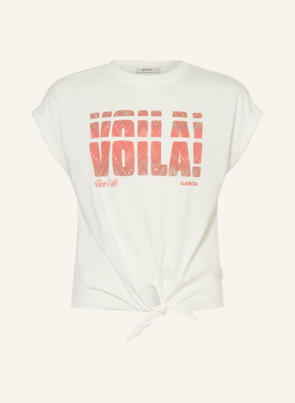 GARCIA T-shirt CRÈME