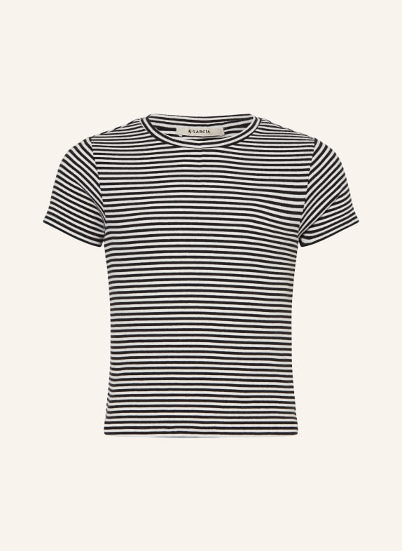GARCIA T-Shirt SCHWARZ / WEISS