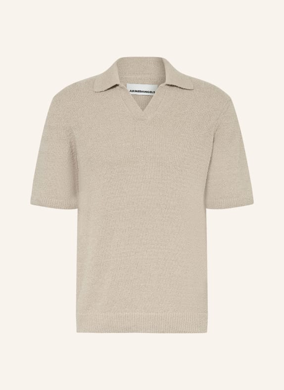 ARMEDANGELS Polo en maille BEIGE