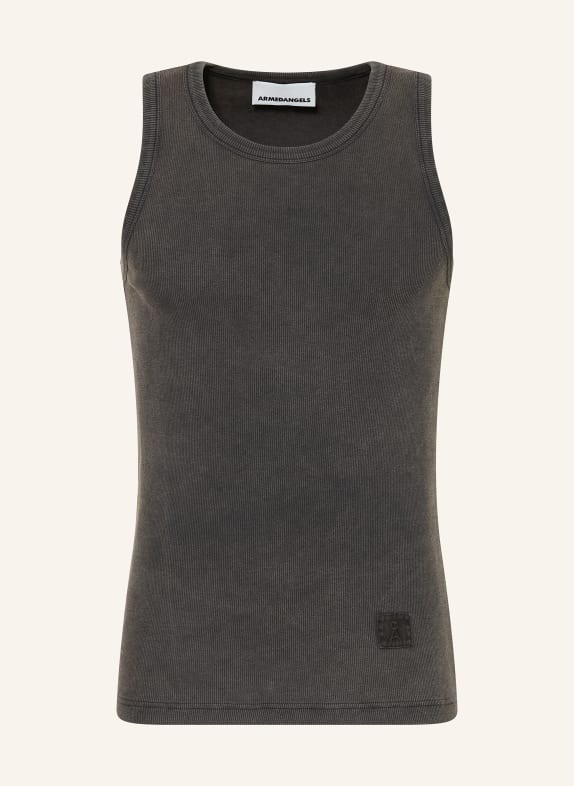 ARMEDANGELS débardeur GRIS FONCÉ