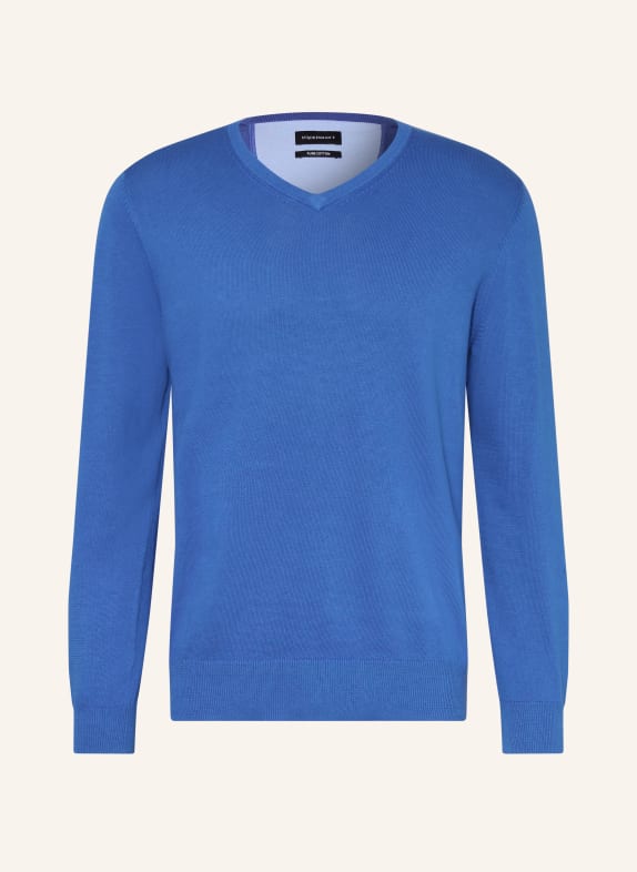 STROKESMAN'S sweater BLUE