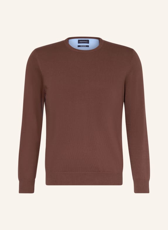 STROKESMAN'S sweater BROWN