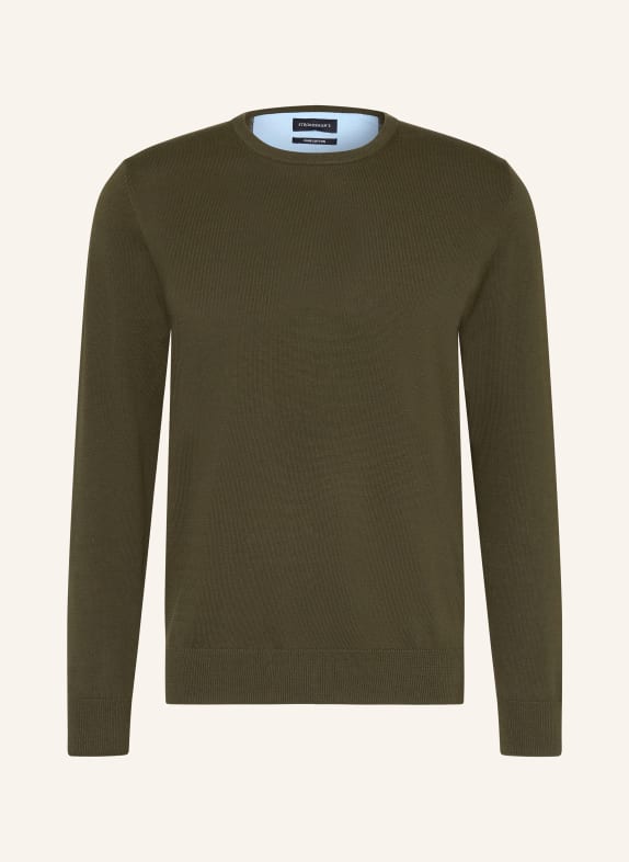 STROKESMAN'S sweater DARK GREEN