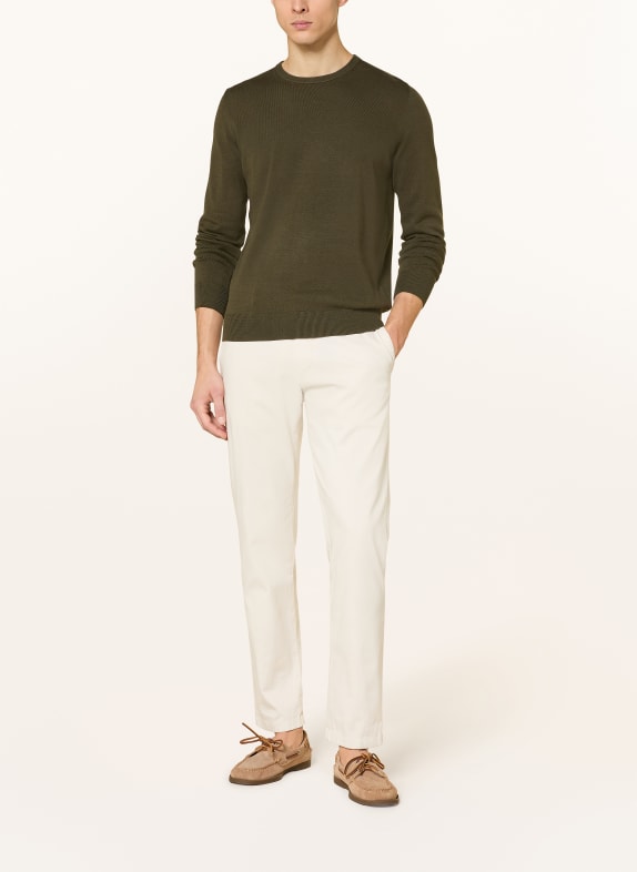 STROKESMAN'S Pullover DUNKELGRÜN