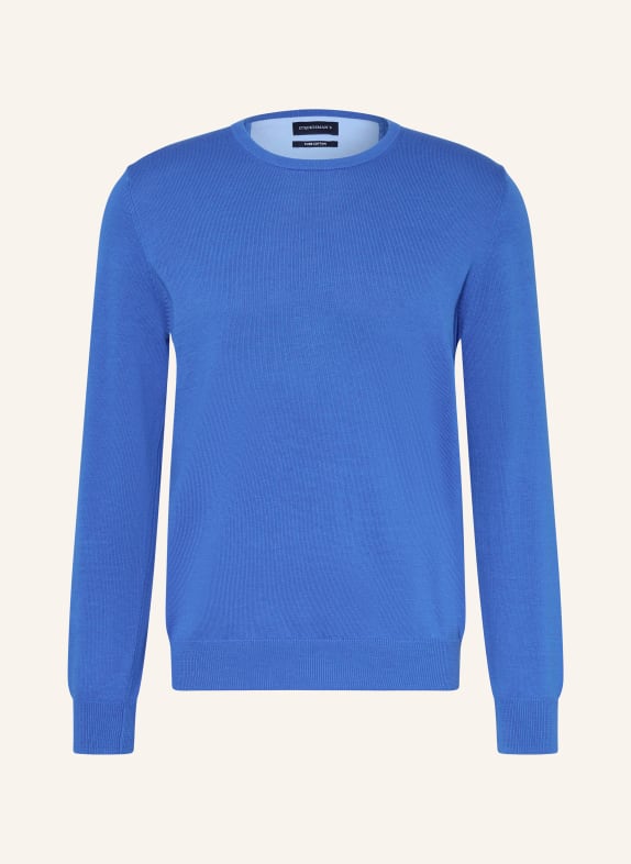 STROKESMAN'S sweater BLUE