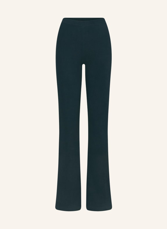 SKIMS Lounge pants FLEECE LOUNGE made of fleece DARK TEAL