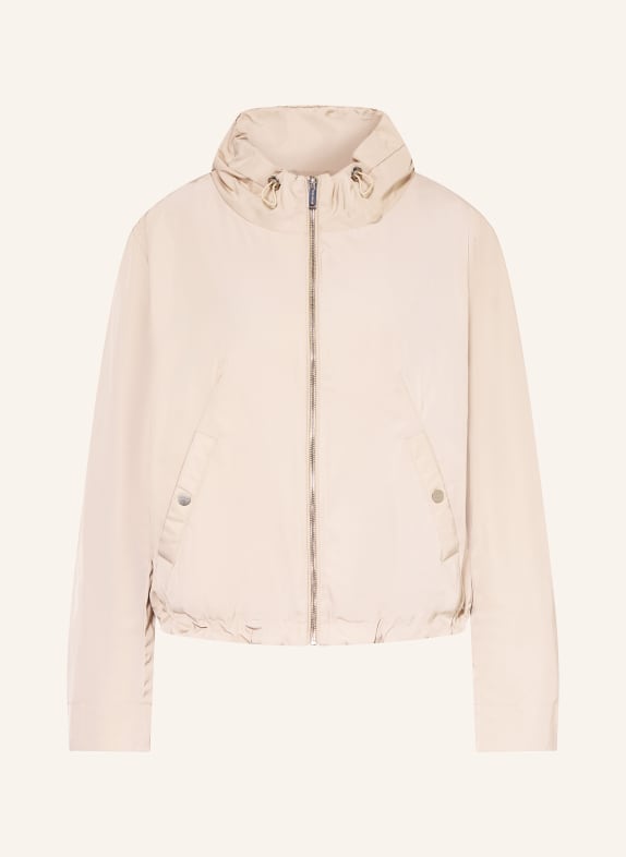 RINO & PELLE Sako XINA ze saténu ČERNOŠEDÁ