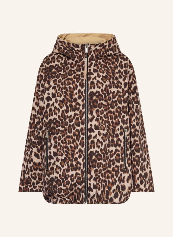 RINO & PELLE FAYLINN reversible parka BEIGE / BROWN / BLACK