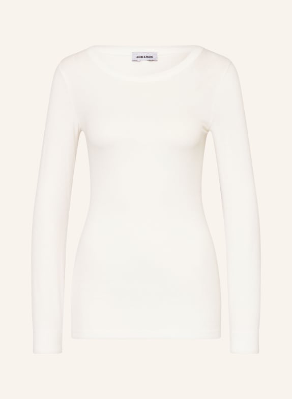 MORE & MORE Koszulka z długim rękawem KREMOWY