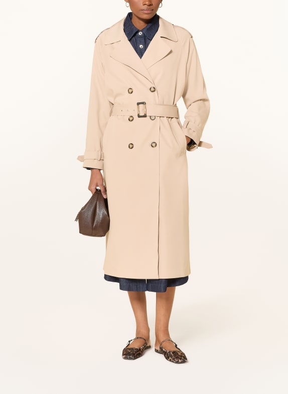 MORE & MORE trench coat BEIGE