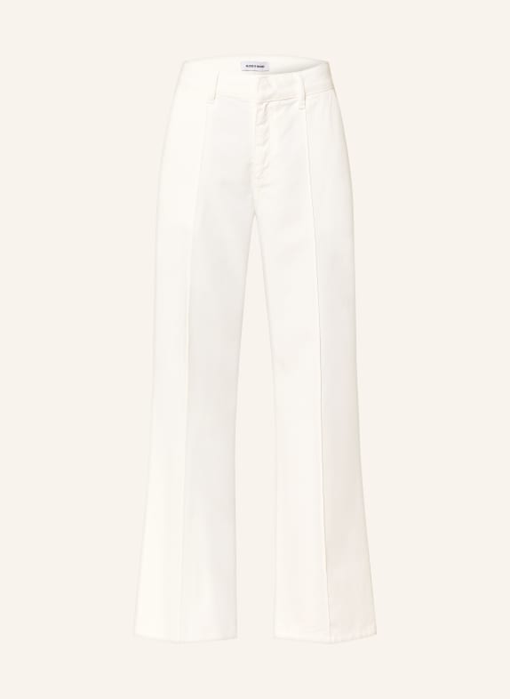 MORE & MORE Wide Leg Jeans 0041 OFF WHITE