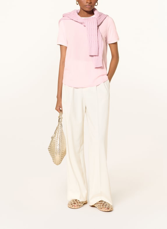 MORE & MORE T-shirt PINK / WHITE