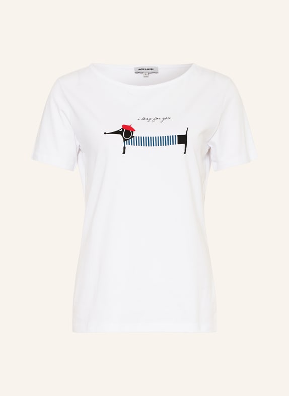 MORE & MORE T-Shirt CREME