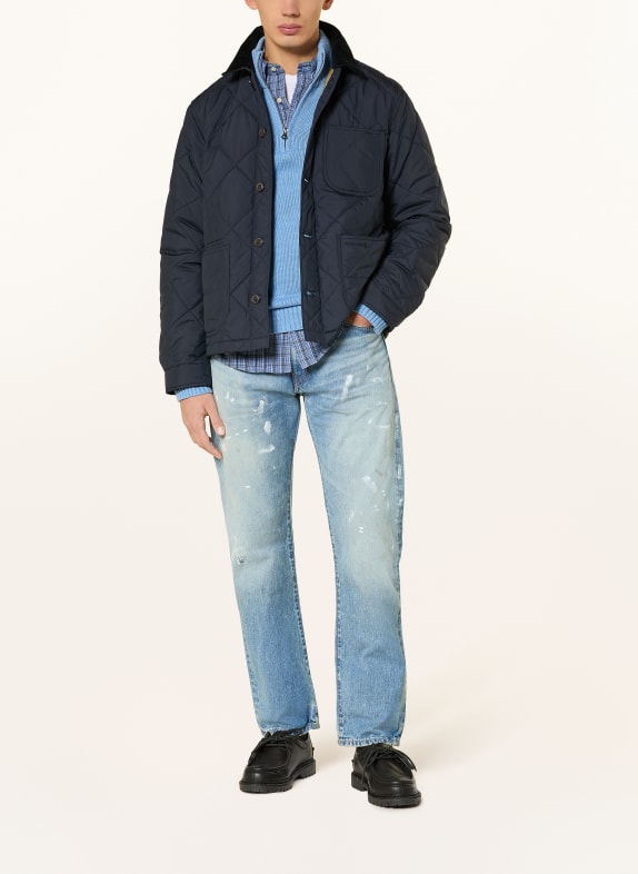 POLO RALPH LAUREN gewatteerde jas DONKERBLAUW