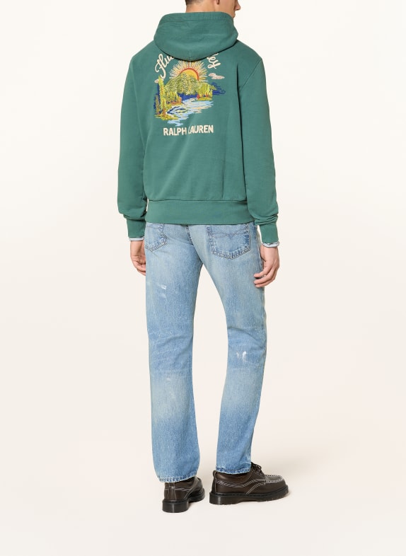 POLO RALPH LAUREN hoodie PETROL