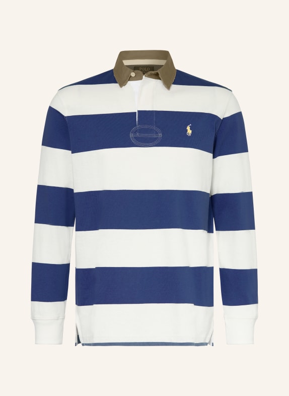 POLO RALPH LAUREN Rugbyshirt ECRU / BLAU