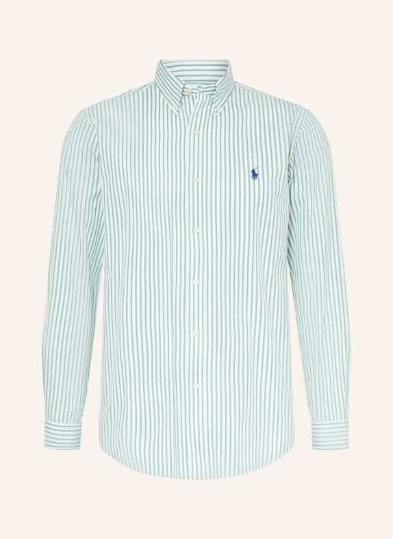 POLO RALPH LAUREN Hemd Custom Fit WEISS / GRÜN