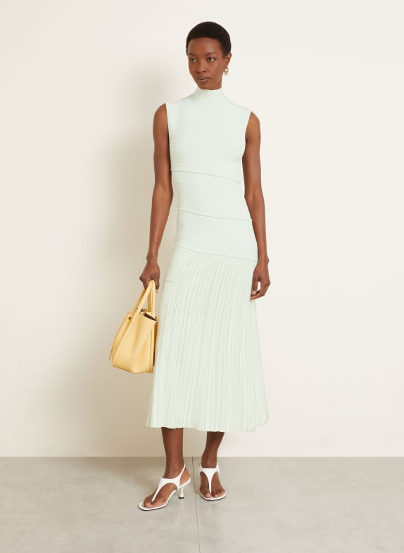 Proenza Schouler FEDERICA jersey dress MINT / WHITE
