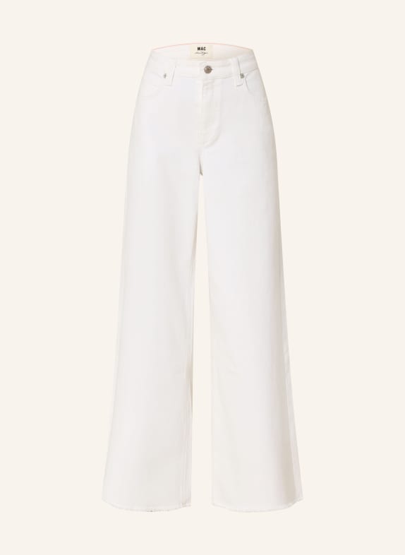 MAC Wide Leg Jeans NEVADA D010 WHITE DENIM