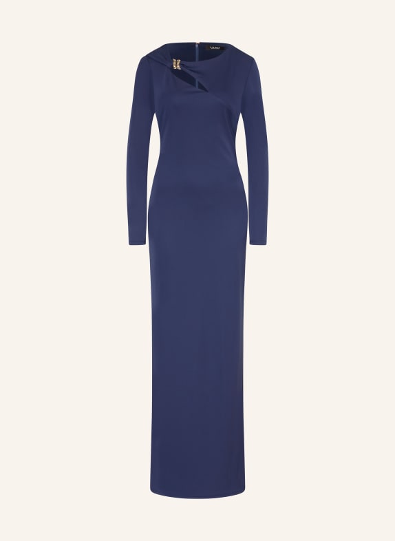 LAUREN RALPH LAUREN suknia wieczorowa GRANATOWY