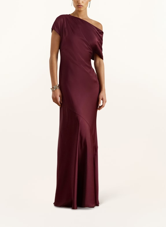 LAUREN RALPH LAUREN Abendkleid DUNKELROT