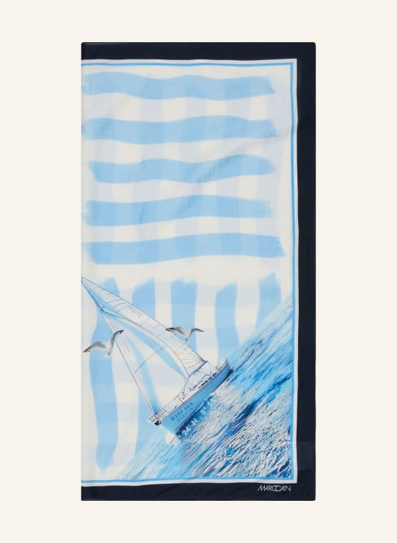 MARC CAIN Tuch HAFEN 100 WHITE