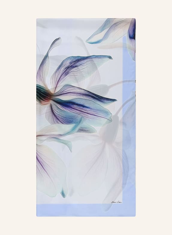 MARC CAIN Seidentuch 319 magical blue