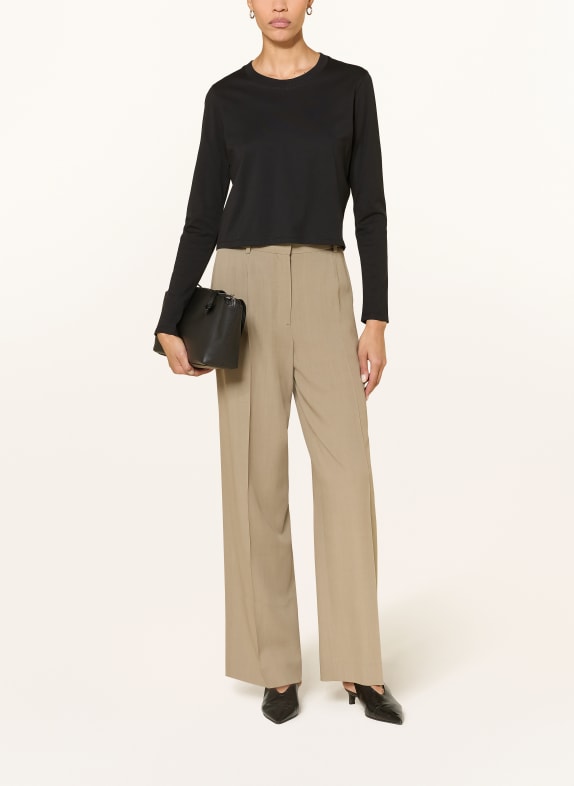 LOULOU DE SAISON Longsleeve MASAL ZWART