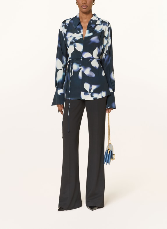 TED BAKER Blouse OHRLA DONKERBLAUW / WIT