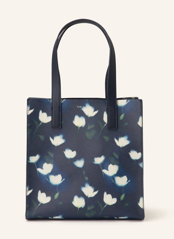 TED BAKER Handtasche TUTUCON BLAU / CREME / DUNKELGRÜN