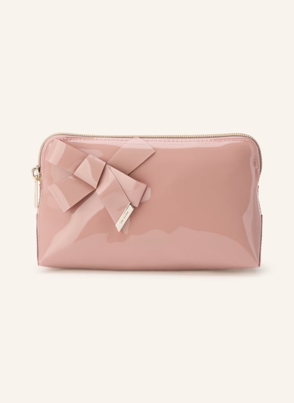 TED BAKER NICOLAI cosmetic bag DUSKY PINK / GOLD