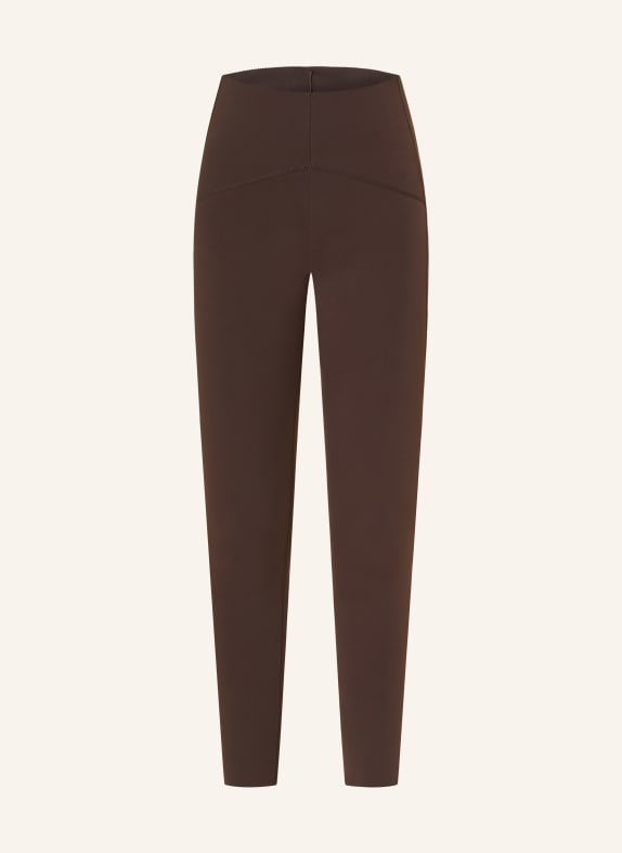 NEO NOIR VESTA leggings DARK BROWN