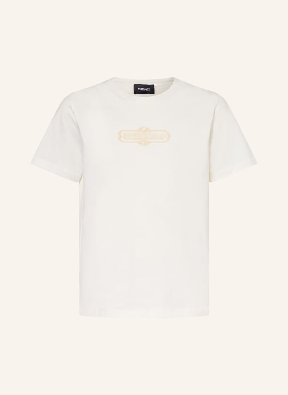 VERSACE tričko BÍLÁ / ZLATÁ