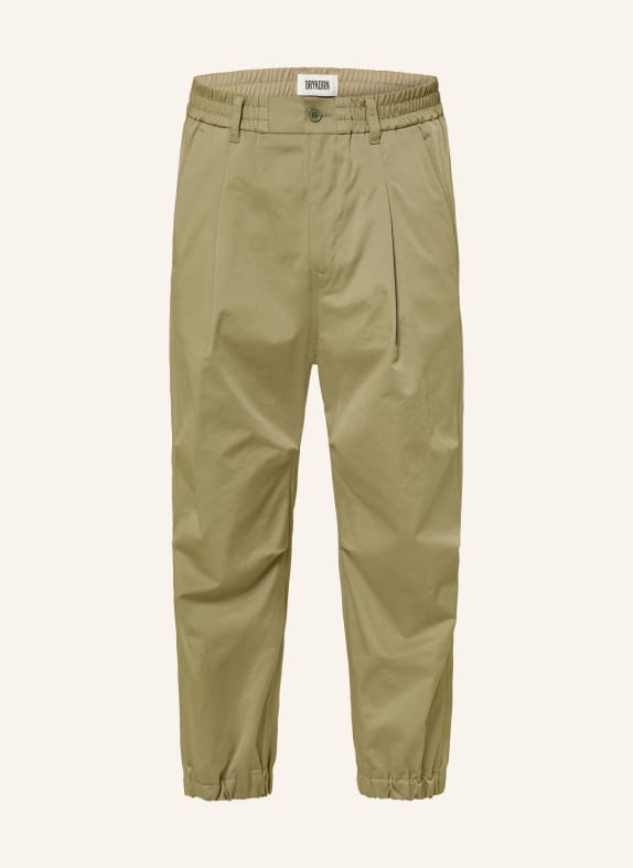 DRYKORN Chino LIROG Extra Slim Fit with shortened leg length KHAKI