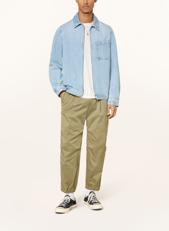 DRYKORN Chino LIROG Extra Slim Fit met verkorte beenlengte KAKI