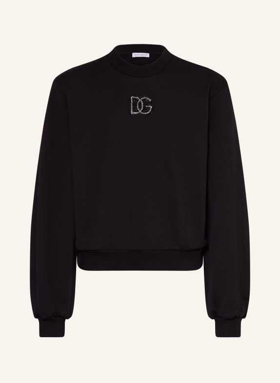 DOLCE & GABBANA Bluza FELPA CZARNY