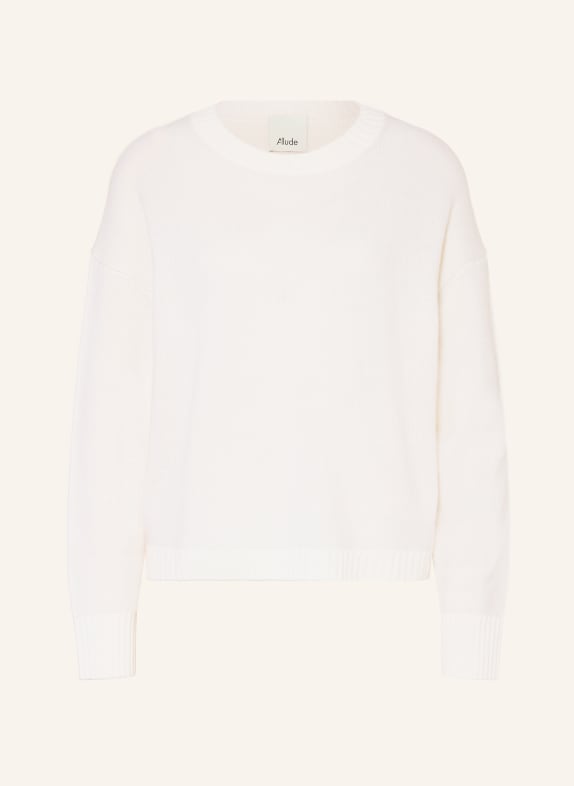 ALLUDE cashmere sweater ECRU